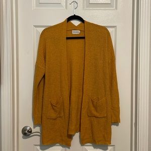 Mustard Yellow Dreamers Cardigan